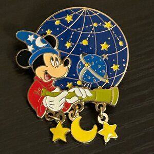 Planetarium Sorcerer Mickey Limited Ed LE 500 pin The Museum of Pin-tiquities
